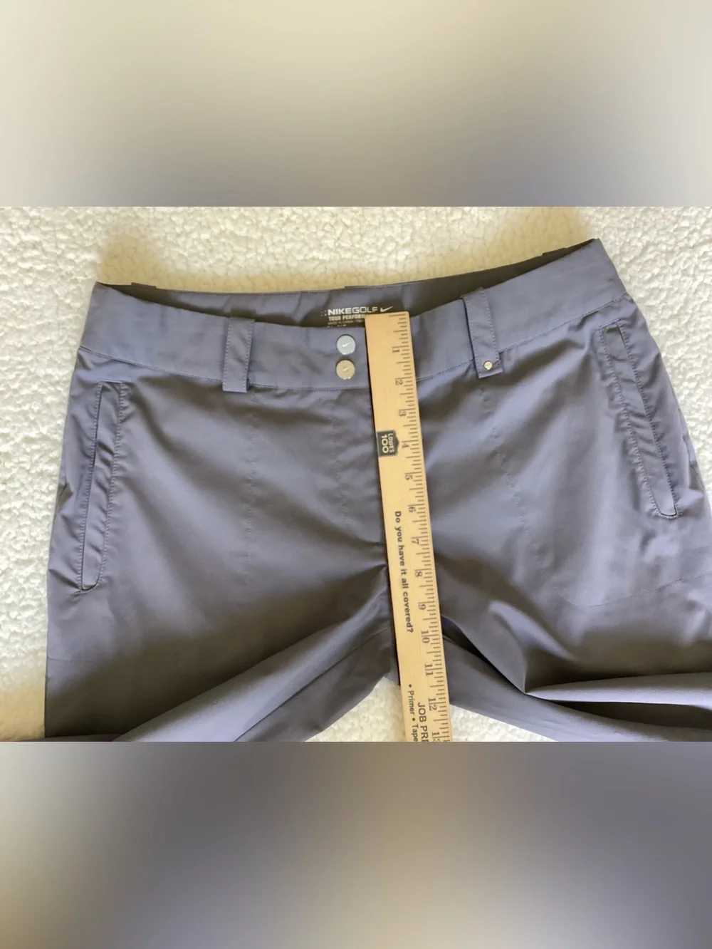 Nike Golf Dri-FIT‎ Gray Straight Leg Pants Women’s Medium Golfcore Chic